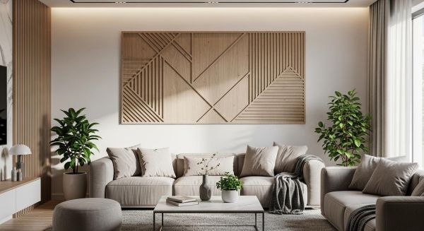 Panneau mural salon : la décoration tendance qui sublime votre intérieur
